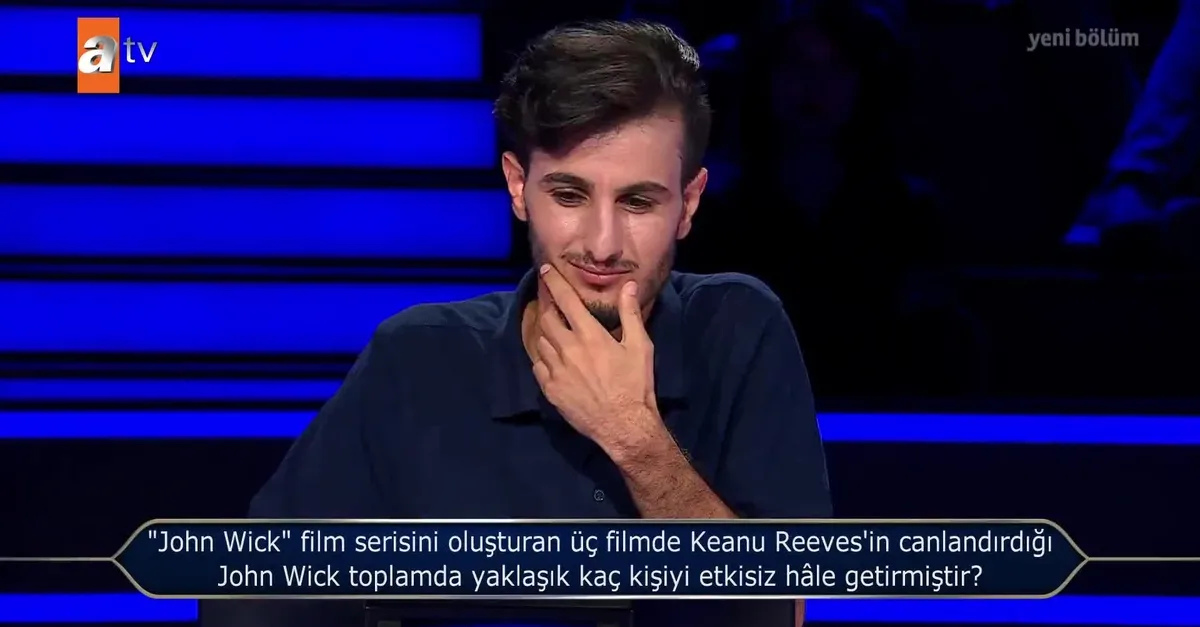 Milyoner’e damga vuran John Wick sorusu