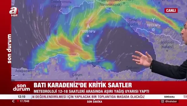 SEL alarmı! Meteorolojiden 6 ile KIRMIZI KOD'lu uyarı: Kastamonu, Sinop, Zonguldak, Bartın, Karabük, Düzce...