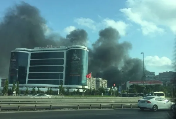 İstanbul'da iplik fabrikasında yangın-4
