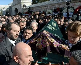 Sancaklı’nın eşi son yolculuğuna uğurlandı