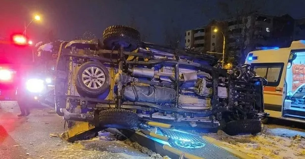 Malatya'da korkunç kaza! 1'i ağır 2 yaralı