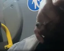 Otobüste ’çarşafın değmesin tiksiniyorum’ diyen gerici kadına yolculardan tepki: Çıplak görünce sesiniz çıkmıyor