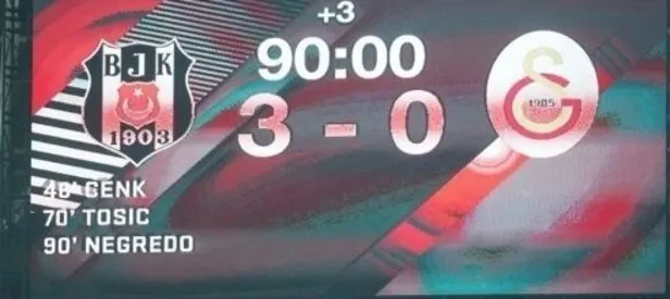 Beşiktaş-Galatasaray maçı Caps’leri