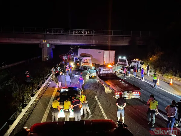 Son dakika: Bolu Dağı'nda zincirleme trafik kazası! Çok sayıda yaralı var: Olay yerinden görüntüler - 1