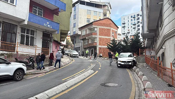 Yokuş aşağı facia! Kağıthane'de kontrolden çıkan otomobil dehşet saçtı: Bacağı kopan talihsiz kadın hastanede can verdi - 20