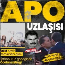 DEM’den Esenyurt’ta ’APO’ mitingi! CHP ittifak uğruna Öcalan’a özgürlük çizgisine geldi... Daha nelere boyun eğecekler?