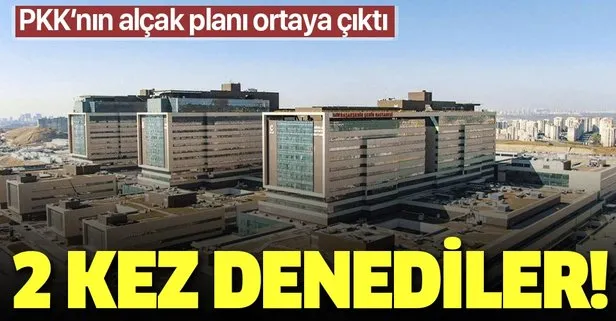 PKK, Başakşehir Şehir Hastanesi’ni iki kez yakmak istemiş! Alçak plan ortaya çıktı