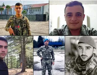 Türkiye İdlib şehitlerini uğurladı! 5 kahraman askere veda