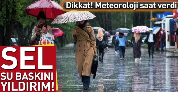 Meteoroloji açıkladı! İşte il il hava durumu Hava durumu 11 Haziran