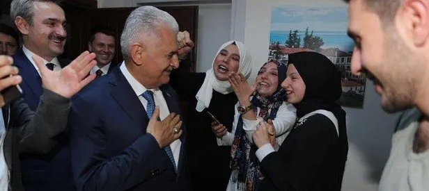 Binali Yıldırım’dan sürpriz ziyaret