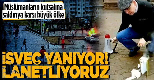 Kuran-ı Kerim’e karşı düzenlenen alçak saldırıya büyük öfke!