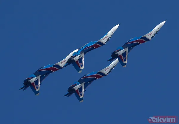 Rus Şövalyeleri TEKNOFEST'te! Su-30 pilotlarının gösteri uçuşu nefes kesti - 3