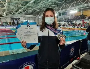 Milli yüzücü olimpiyat A barajını geçti