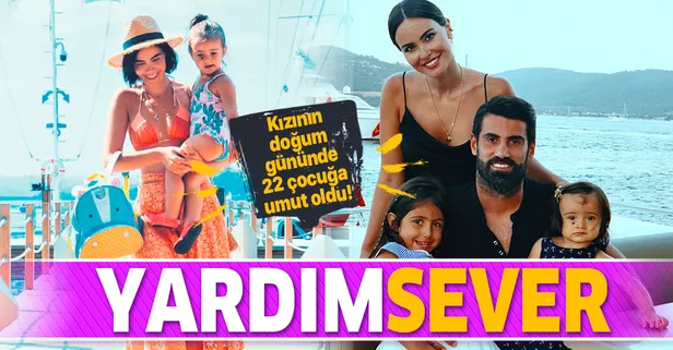 Volkan Demirel’in eşi Zeynep Sever Demirel 22 çocuğa tekerlekli sandalye aldı