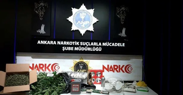 Ankara’da narkotik timleri uyuşturucu satıcılarının korkulu rüyası oldu
