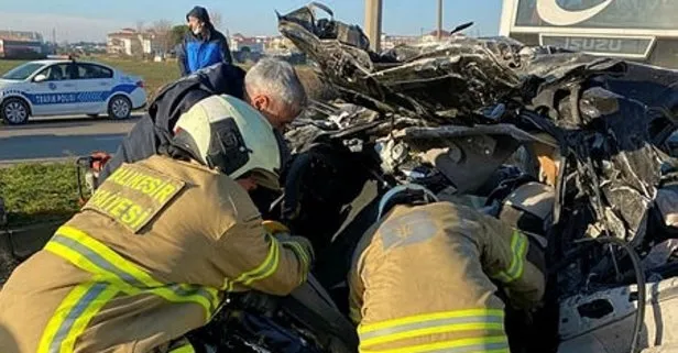 Balıkesir’de zincirleme trafik kazası: 5 yaralı