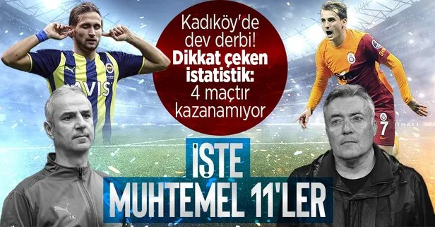 Kadıköy’de dev derbi! İşte muhtemel 11’ler
