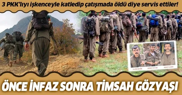 Önce infaz sonra timsah gözyaşı