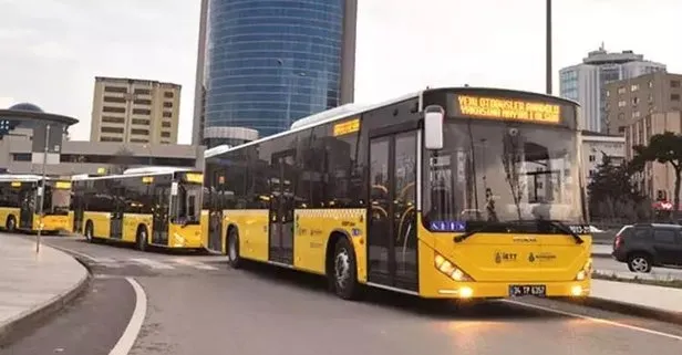 İETT’ye bağlı özel halk otobüsü sahipleri İBB binası önünde protesto gösterisi düzenledi: Araçlarımız, şoförlerimiz çalışamayacak durumda