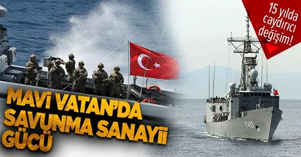 Mavi Vatan Tatbikatı’nda yerli ve milli savunma sanayi rüzgarı!