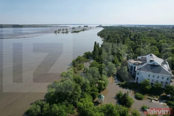 Rusya - Ukrayna savaşında şok gelişme! Nova Kakhovka barajı vuruldu! İşte ilk görüntüler! Nova Kakhovka neden önemli? - 14