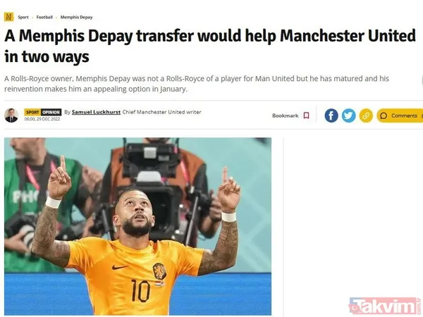 Galatasaray ile anılan Depay’da flaş gelişme! Manchester United’a geri mi dönüyor? - 5
