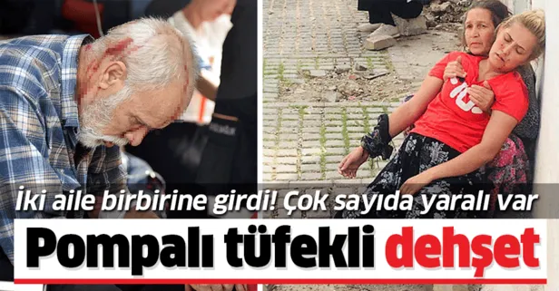 Antalya’da kan aktı! Pompalı tüfekli dehşet