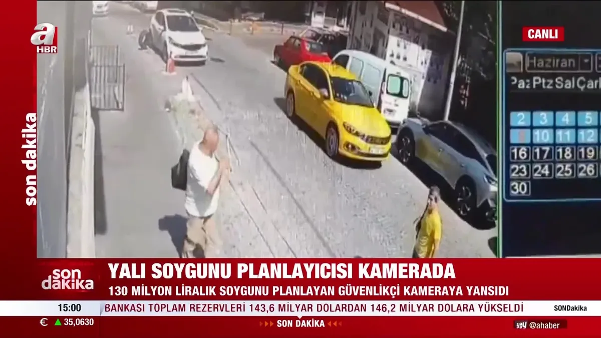 NAB Holding'e ait Memduh Paşa Yalısı soygununu planlayan güvenlikçi kamerada!