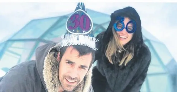 Yakışıklı oyuncu İbrahim Çelikkol, eşi Mihre’nin 30. yaş günü için Finlandiya tatili organize etti