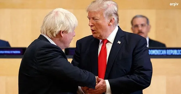 Trump ile Johnson arasında ilk resmi görüşme gerçekleşti
