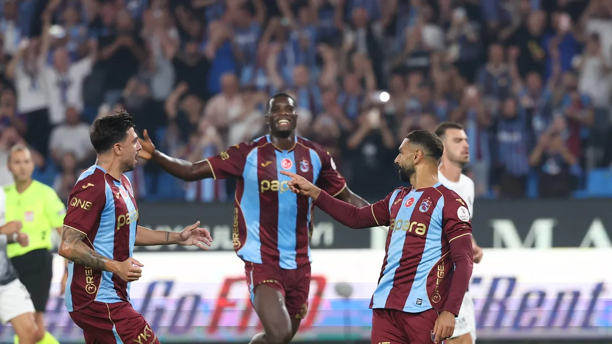 Trabzonspor Gençlerbirliği'ni 5-0 yendi