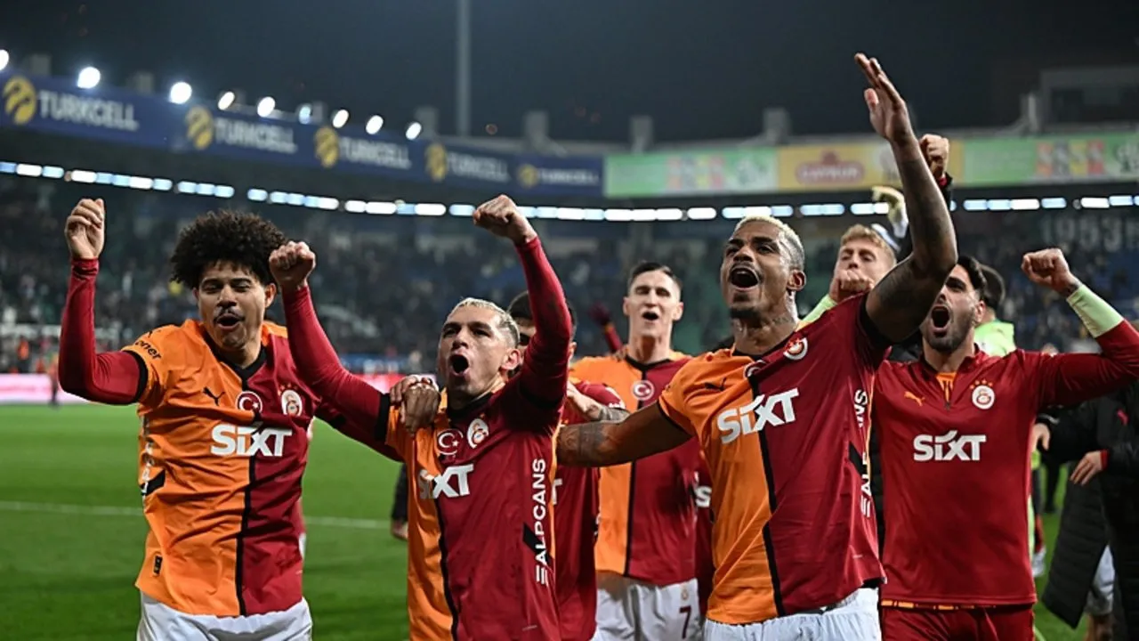Galatasaray’dan derbi öncesi Rize’de rekor!