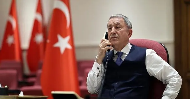 Son dakika: Milli Savunma Bakanı Hulusi Akar, Ukraynalı mevkidaşıyla görüştü