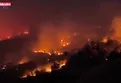 Ödemiş yangını kamerada
