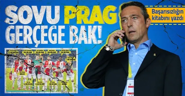 Fenerbahçe Slavia Prag karşılaştırmasında acı gerçek!