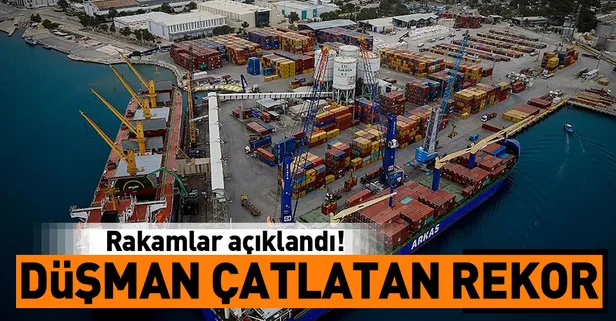 Nisan ayında ihracat rekor kırdı