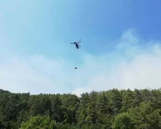 Kumluca’da orman yangını