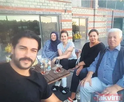 Kuruluş Osman’ın yıldızı Burak Özçivit ve eşi Fahriye Evcen’den mutlu aile pozu... Anne ve babalarıyla...