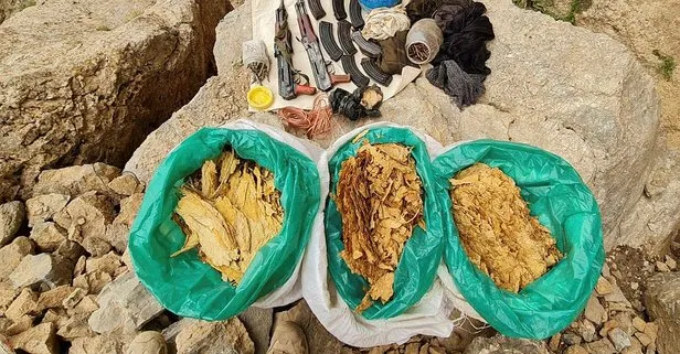 PKK’ya ait silah ve mühimmat ele geçirildi