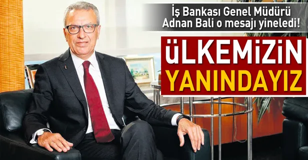 Ülkemizin yanındayız
