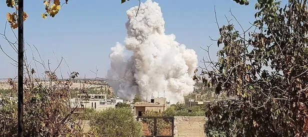 İdlib’deki hava saldırıları şiddetlendi
