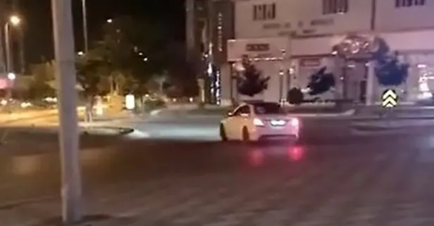 Gaziantep'te drift atan şahsa 9 bin TL ceza