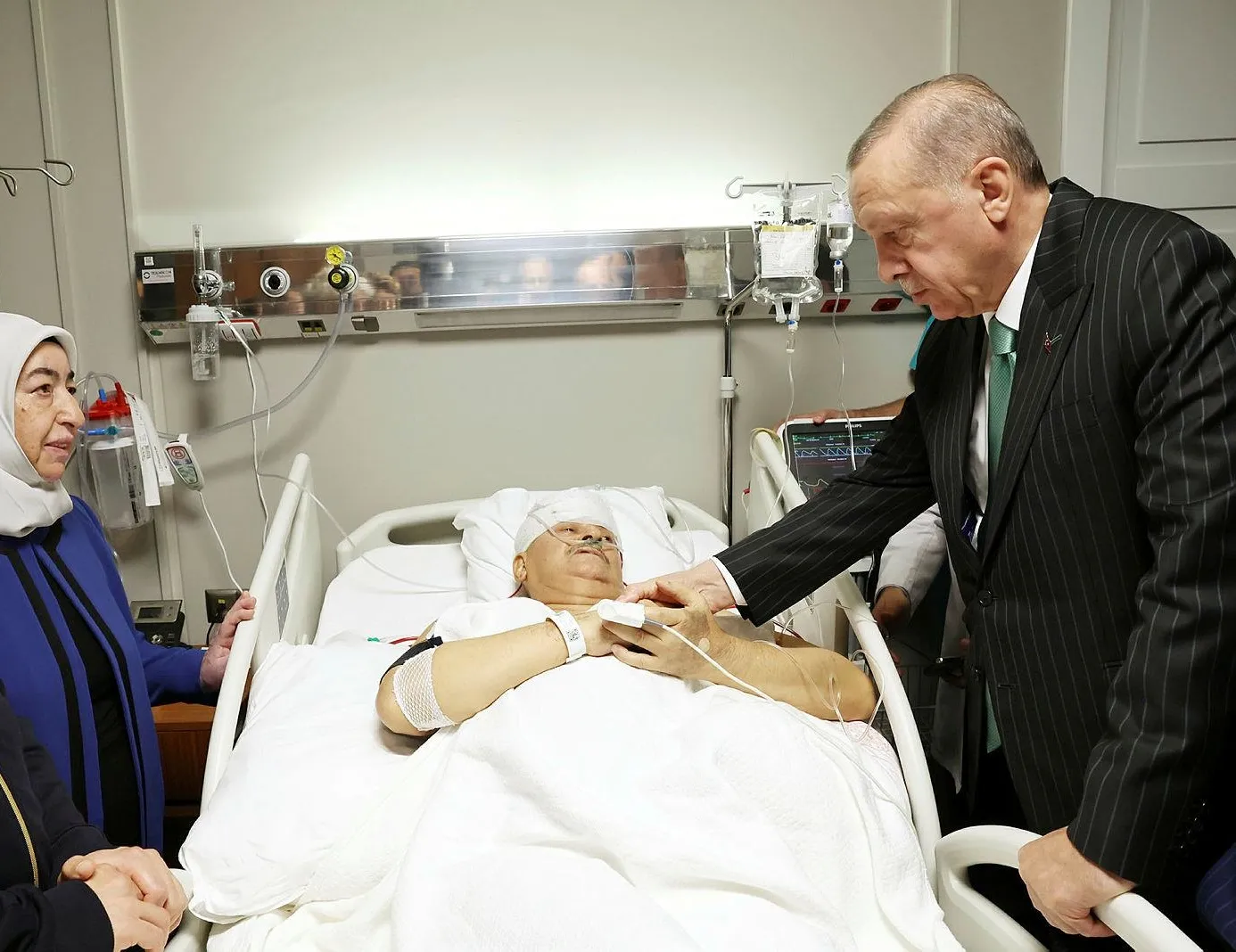 Başkan Erdoğan’dan Binali Yıldırım’a ziyaret