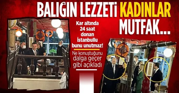 Ekrem İmamoğlu İngiltere Büyükelçisi Dominick Chilcott ile ne konuştu? Dalga geçer gibi cevap: Balığın lezzeti kadınlar...