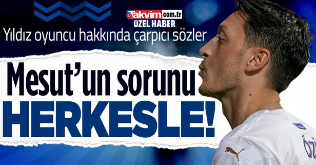 Özel haber... Fenerbahçe'nin kadro dışı bıraktığı Mesut Özil hakkında Portekiz basınından çarpıcı sözler
