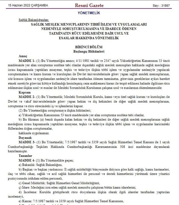 Sağlık Bakanı Fahrettin Koca'dan sağlık çalışanlarını ilgilendiren MALPRAKTİS açıklaması-2