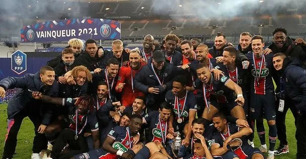 Monaco’yu deviren PSG Fransa Kupasını kazandı!