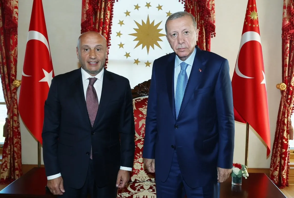 Başkan Erdoğam, Gültepe’yi kabul etti