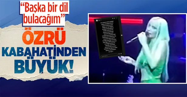 Haddini aşan Gülşen’den ilk açıklama! Özrü kabahatinden büyük! "Daha başka bir dil bulacağım"