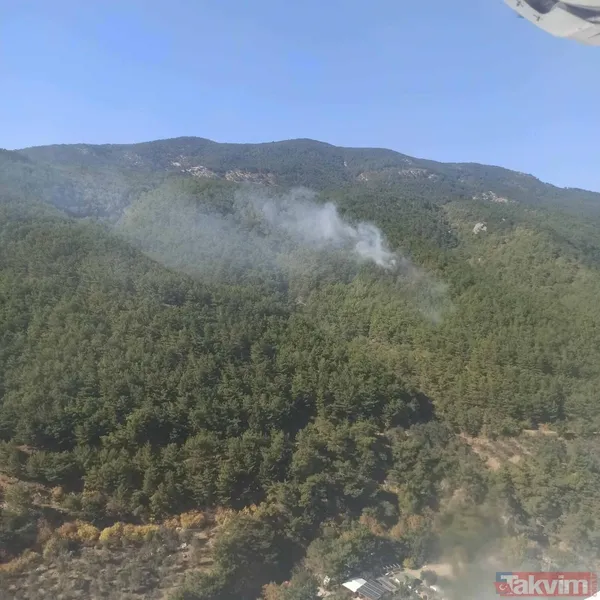 SON DAKİKA: Kazdağları'nda orman yangını! 3 saatlik müdahaleyle kontrol altına alındı - 8